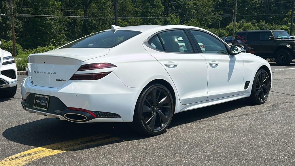 used 2022 Genesis G70 car, priced at $37,222
