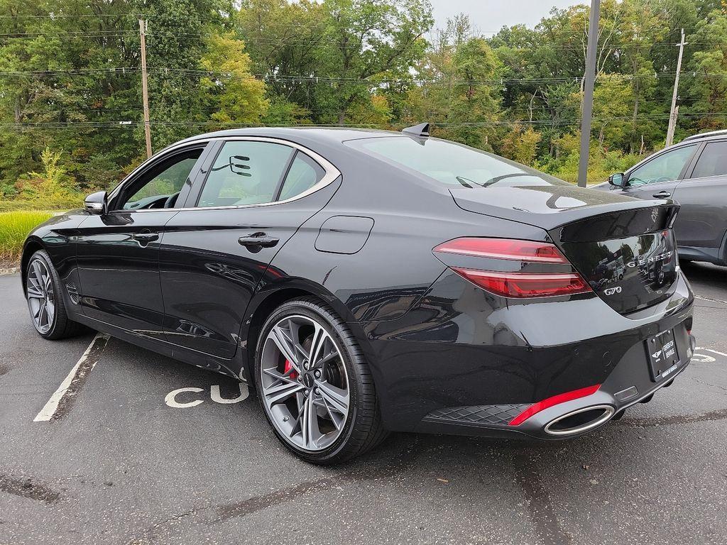 new 2025 Genesis G70 car, priced at $50,625