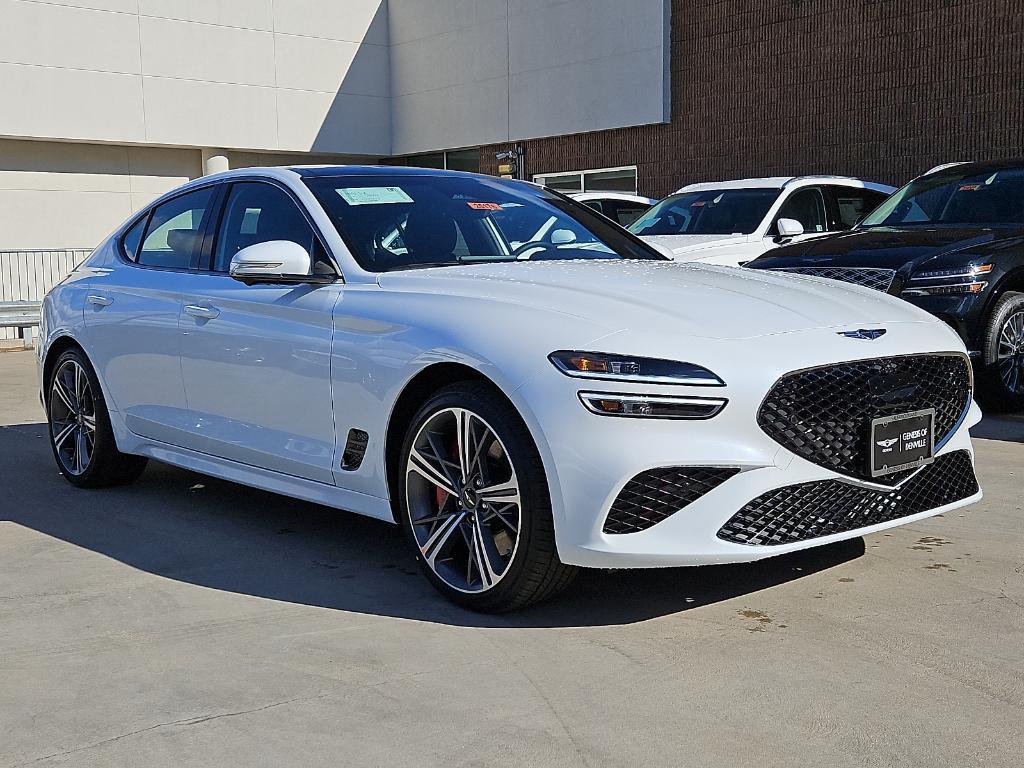 new 2025 Genesis G70 car, priced at $59,055