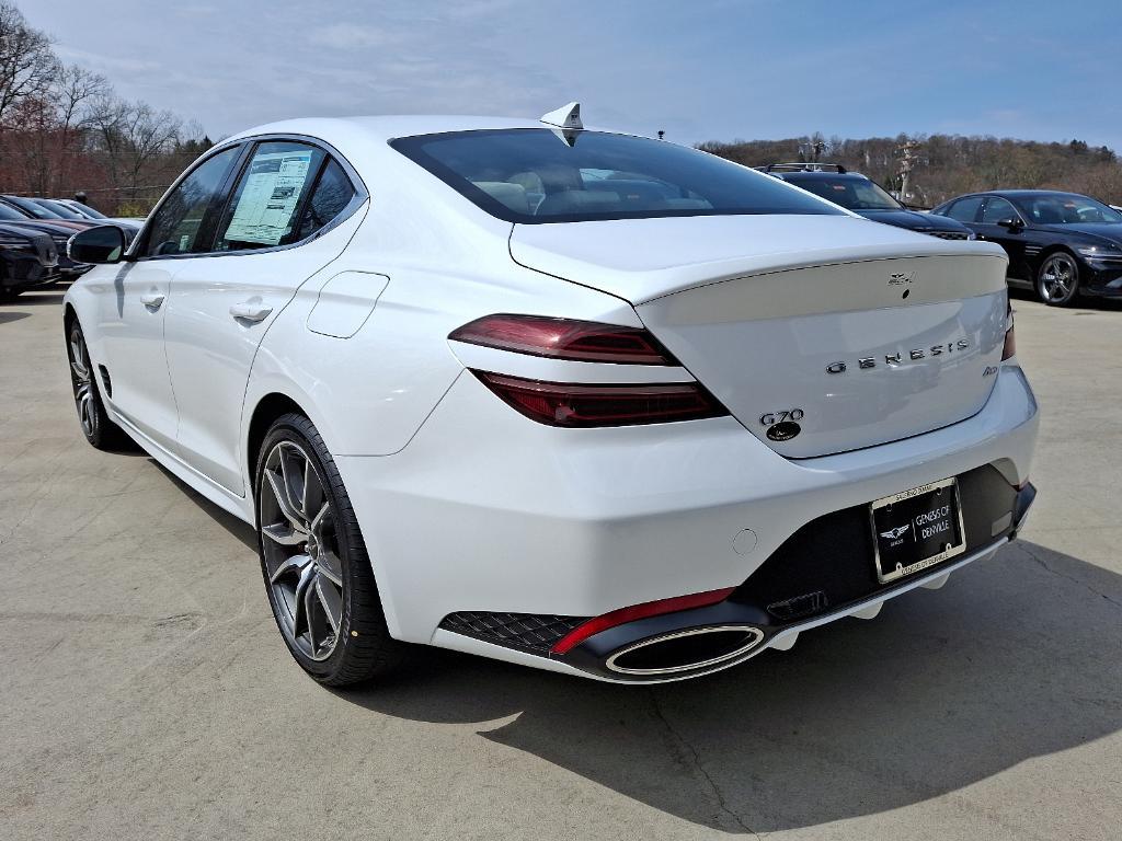 new 2025 Genesis G70 car, priced at $46,925