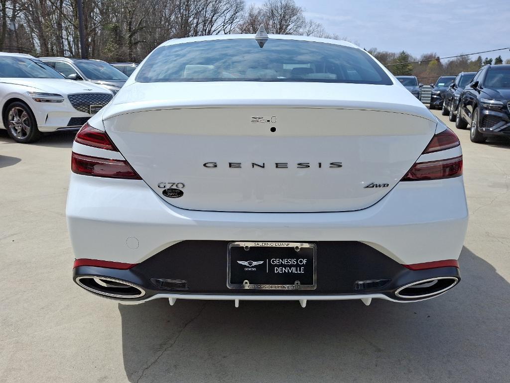 new 2025 Genesis G70 car, priced at $46,925
