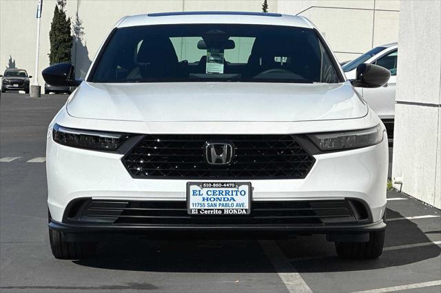 new 2024 Honda Accord Hybrid car, priced at $34,445