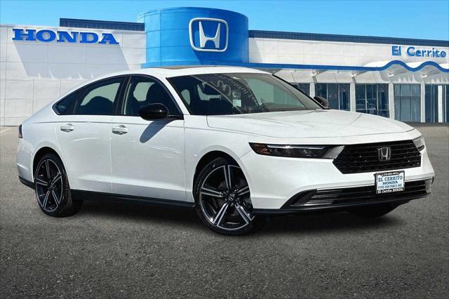 new 2024 Honda Accord Hybrid car, priced at $34,445