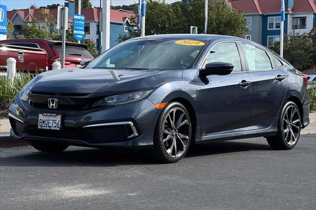 used 2019 Honda Civic car, priced at $13,795