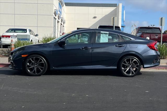 used 2019 Honda Civic car, priced at $13,795