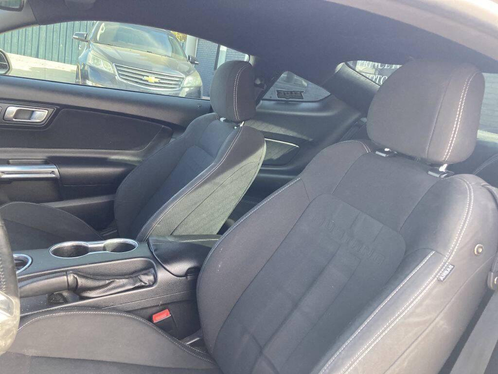 used 2018 Ford Mustang car, priced at $16,999