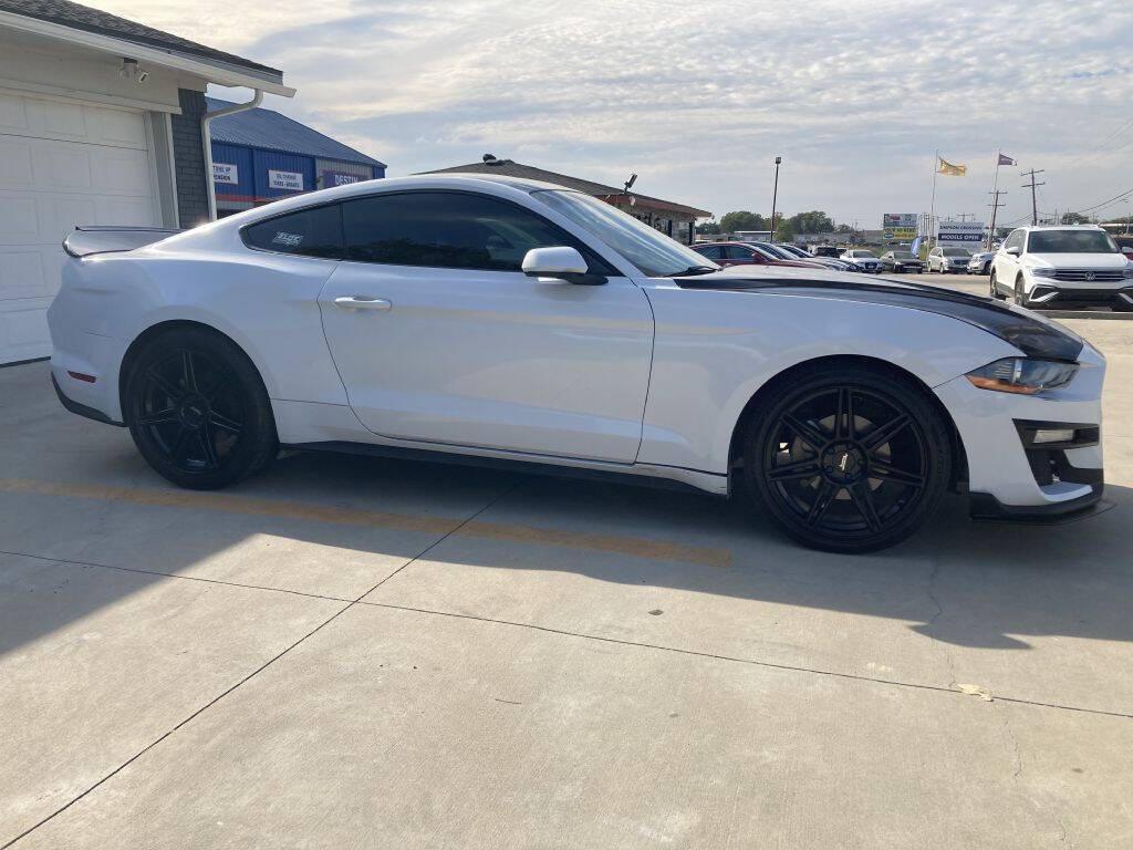 used 2018 Ford Mustang car, priced at $16,999