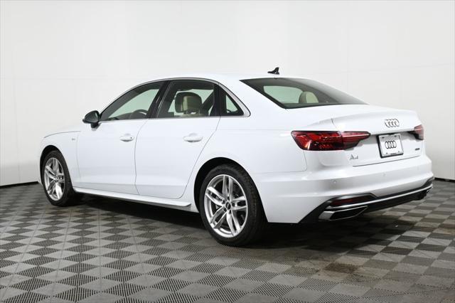 used 2021 Audi A4 car, priced at $25,000