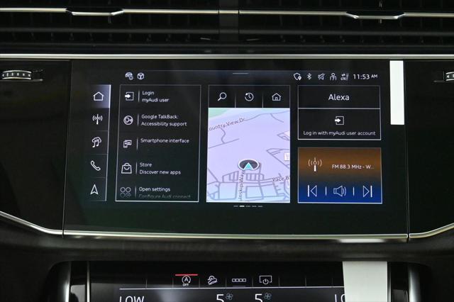 new 2025 Audi Q8 car, priced at $84,595