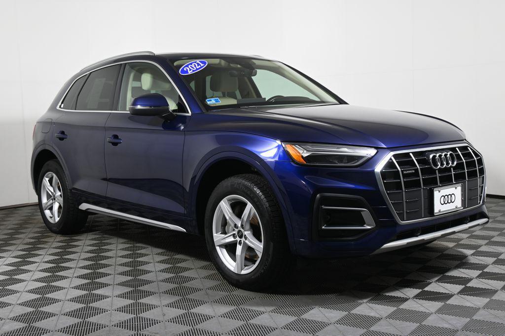 used 2021 Audi Q5 car, priced at $23,400