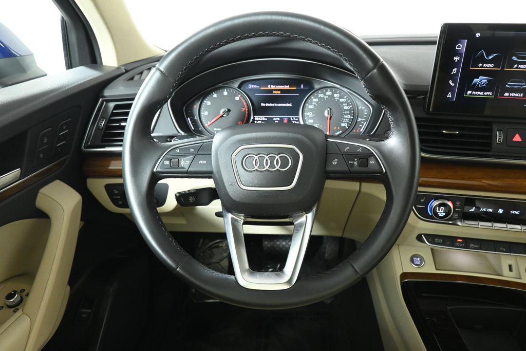 used 2021 Audi Q5 car, priced at $23,400
