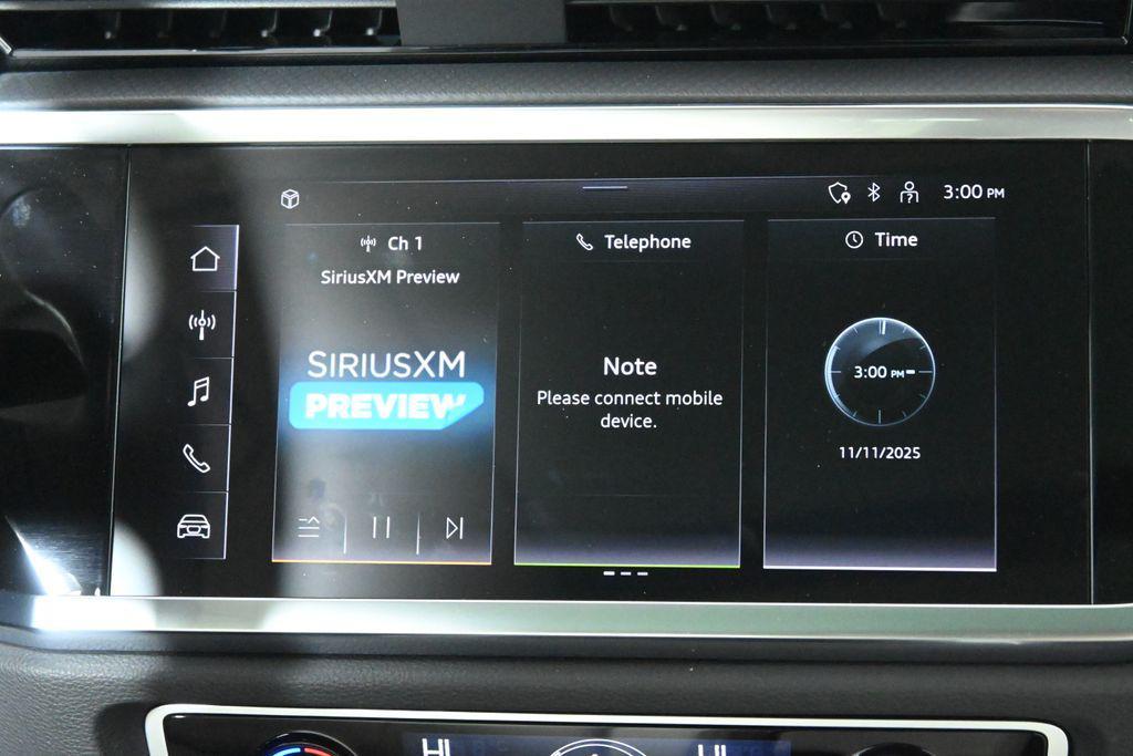 new 2025 Audi Q3 car, priced at $43,845