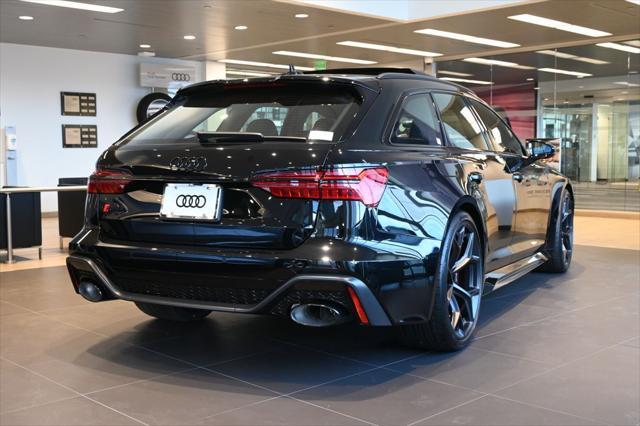 new 2025 Audi RS 6 Avant car, priced at $152,145