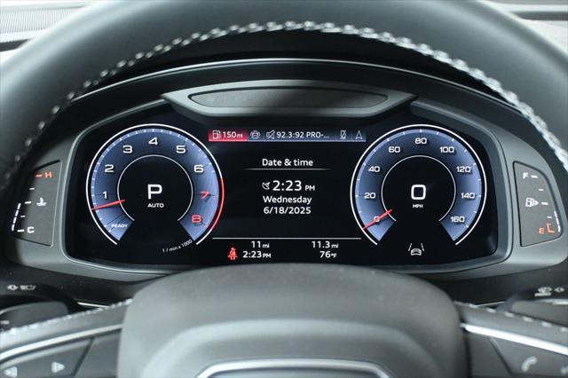 new 2025 Audi Q7 car, priced at $73,730