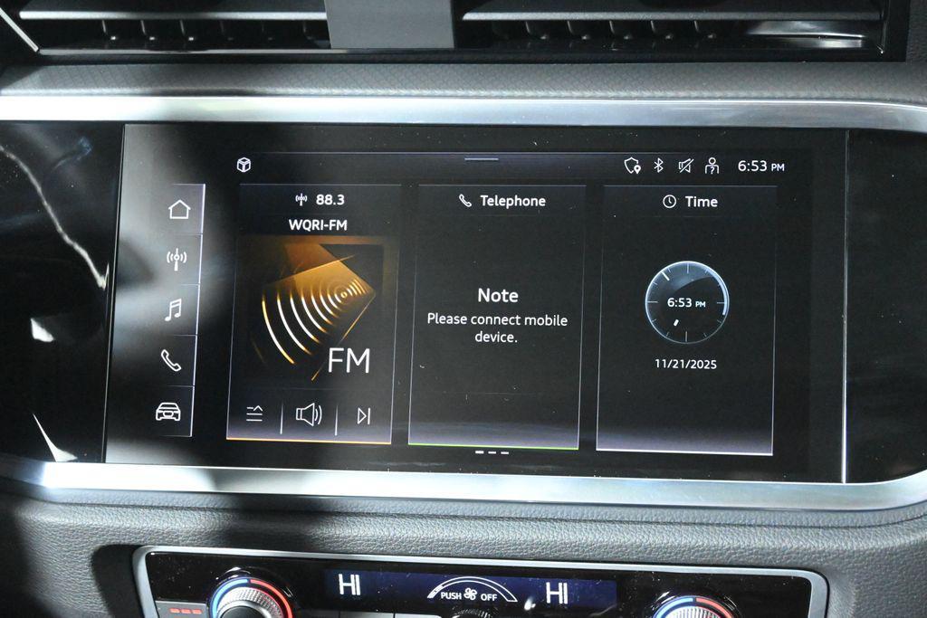 new 2025 Audi Q3 car, priced at $43,595