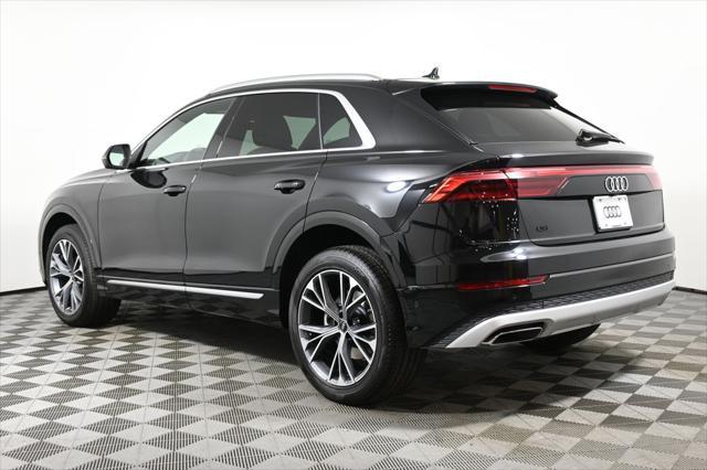 new 2025 Audi Q8 car, priced at $78,245