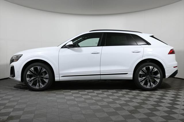 new 2025 Audi Q8 car, priced at $84,595