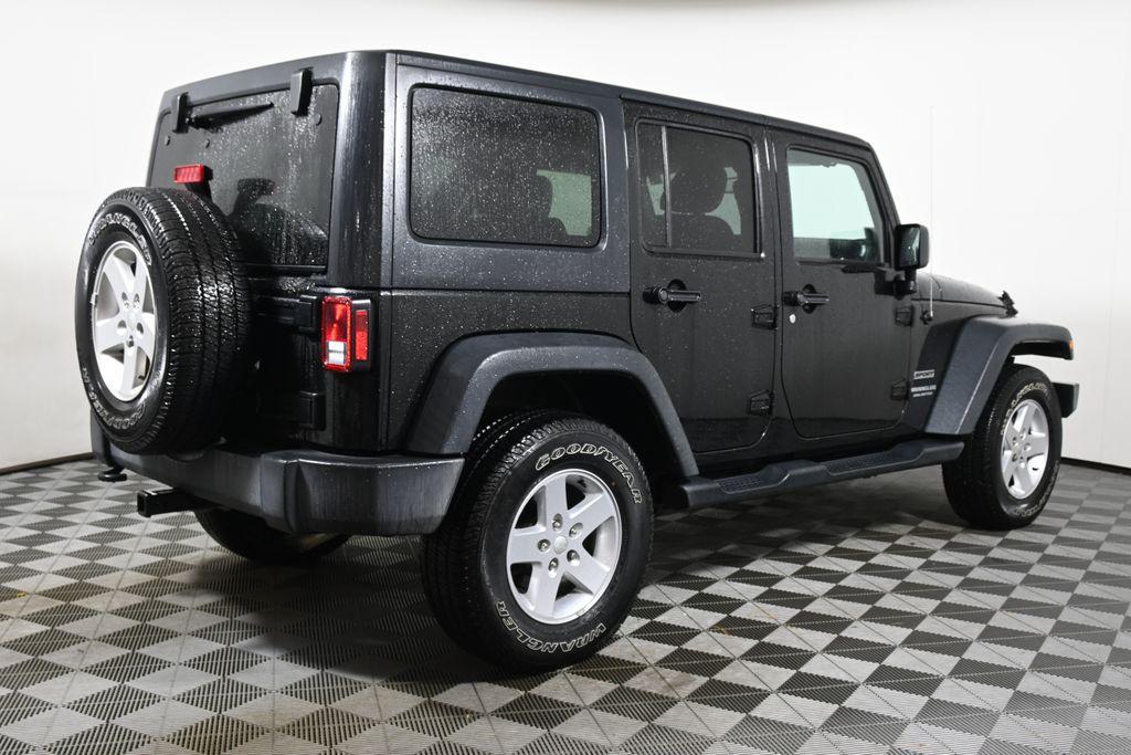 used 2016 Jeep Wrangler Unlimited car, priced at $19,000