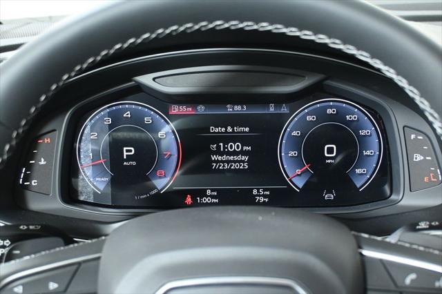 new 2025 Audi Q7 car, priced at $76,480