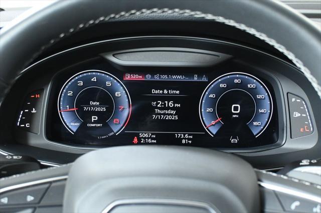 used 2025 Audi Q7 car, priced at $61,000