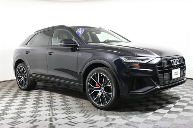 used 2021 Audi Q8 car, priced at $40,000