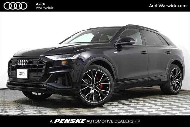 used 2021 Audi Q8 car, priced at $40,000