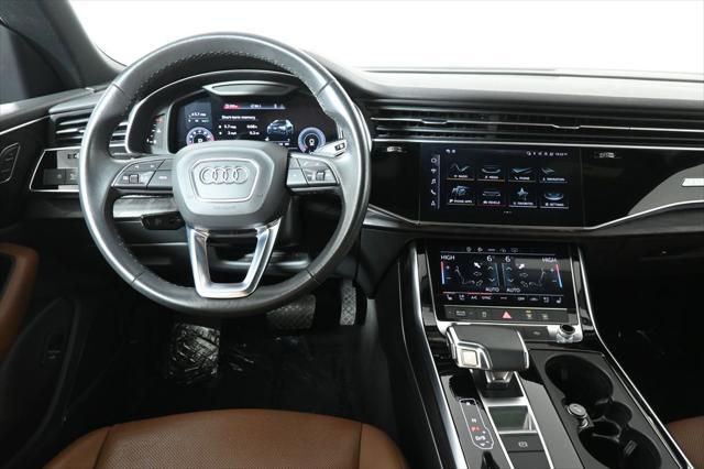 used 2021 Audi Q8 car, priced at $40,000