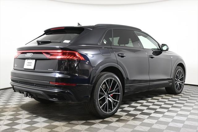 used 2021 Audi Q8 car, priced at $40,000