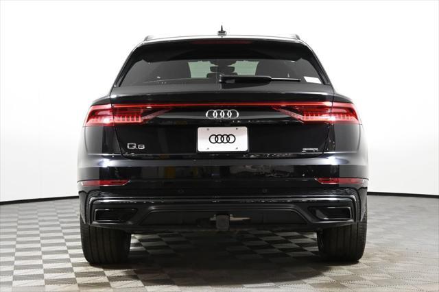 used 2021 Audi Q8 car, priced at $40,000