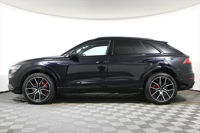 used 2021 Audi Q8 car, priced at $40,000