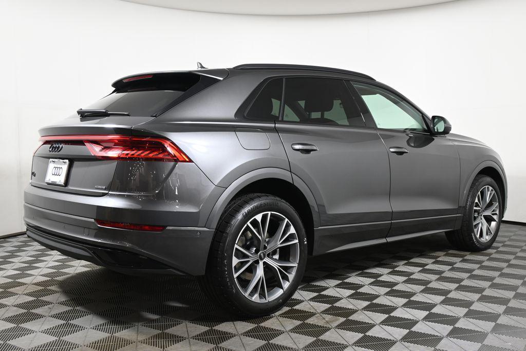 used 2021 Audi Q8 car, priced at $36,000