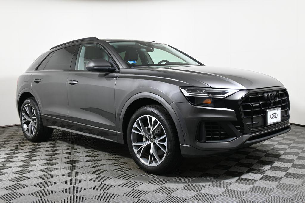 used 2021 Audi Q8 car, priced at $36,000