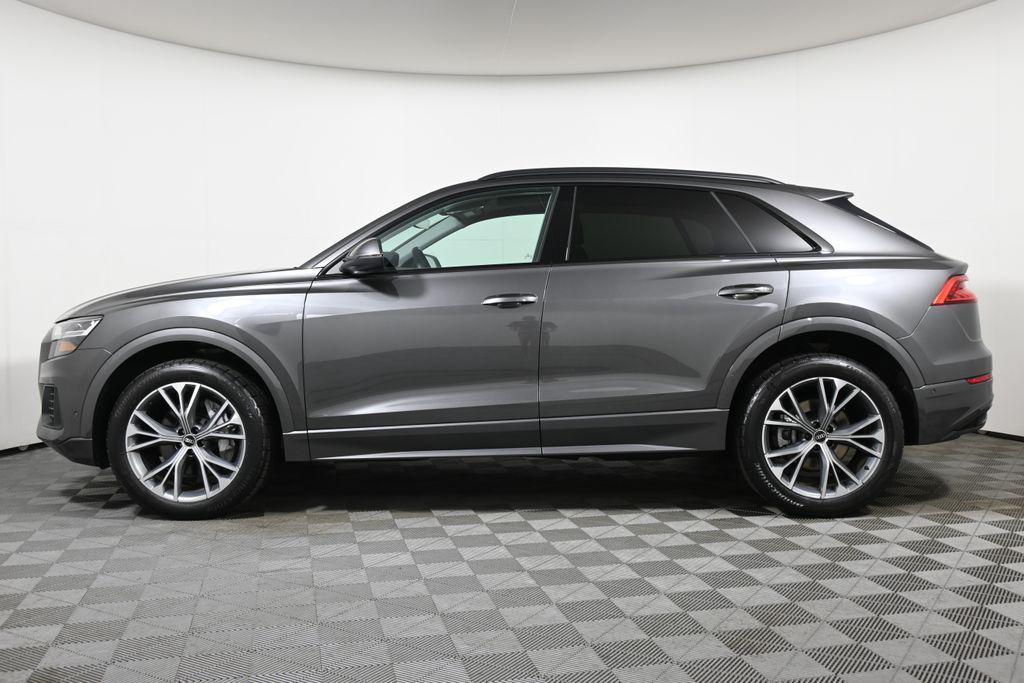 used 2021 Audi Q8 car, priced at $36,000