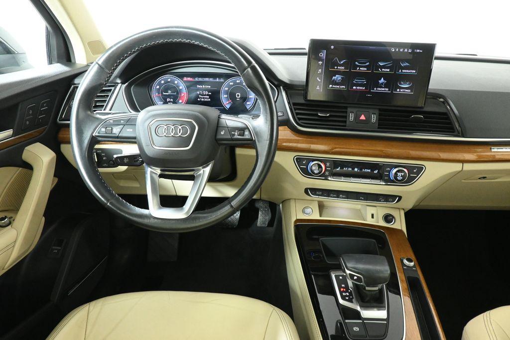 used 2021 Audi Q5 car, priced at $34,000
