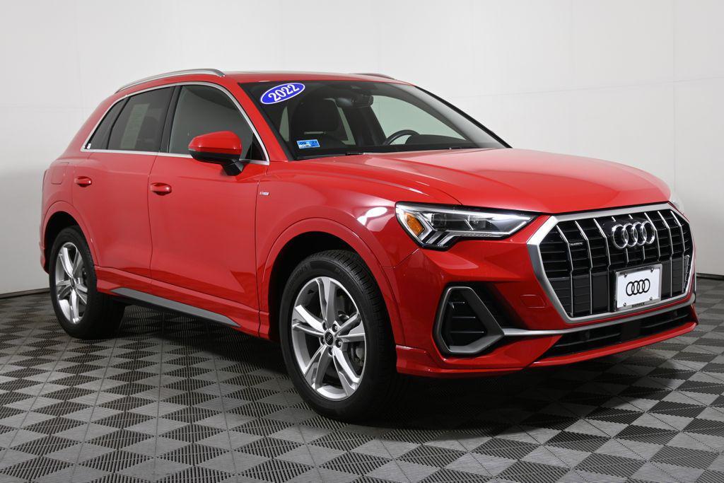 used 2022 Audi Q3 car, priced at $30,000