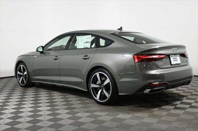 new 2025 Audi A5 Sportback car, priced at $56,855