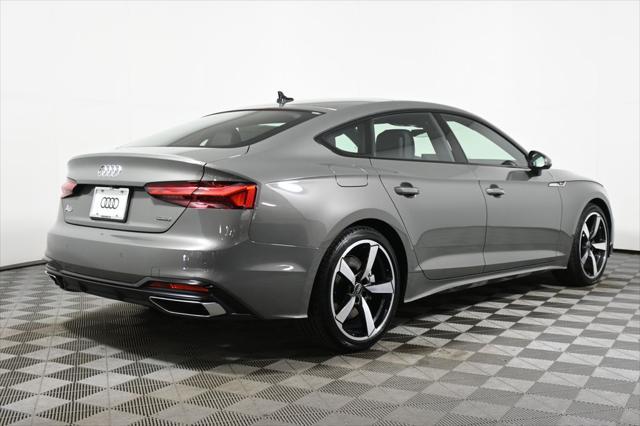 new 2025 Audi A5 Sportback car, priced at $56,855