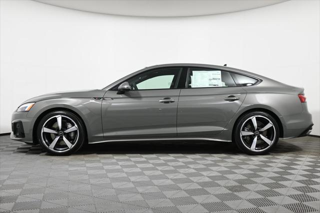 new 2025 Audi A5 Sportback car, priced at $56,855