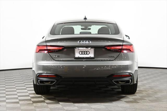 new 2025 Audi A5 Sportback car, priced at $56,855