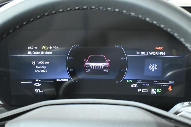 new 2025 Audi Q6 e-tron car, priced at $73,580