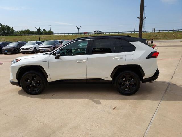 used 2019 Toyota RAV4 Hybrid car, priced at $25,000