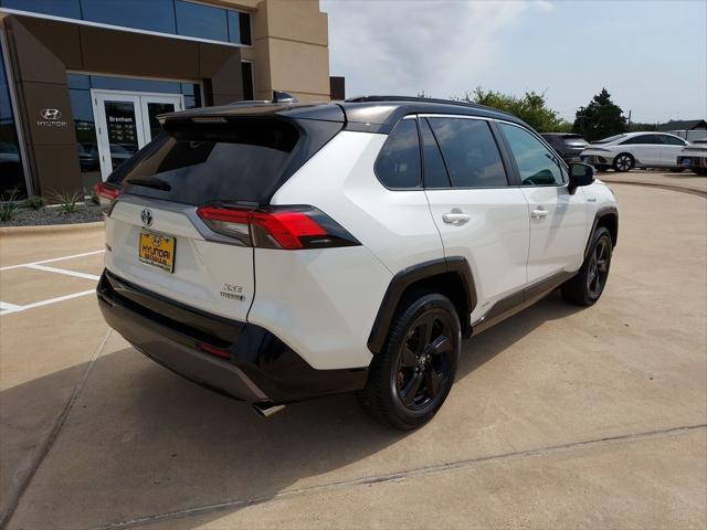 used 2019 Toyota RAV4 Hybrid car, priced at $25,000