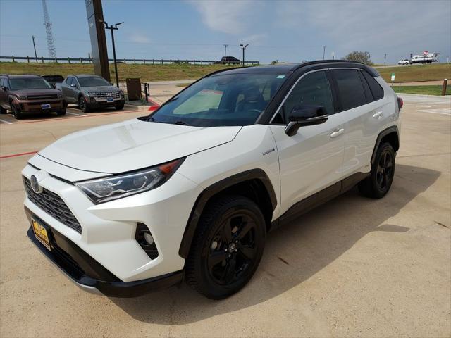 used 2019 Toyota RAV4 Hybrid car, priced at $25,000