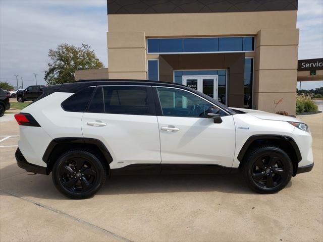 used 2019 Toyota RAV4 Hybrid car, priced at $25,000