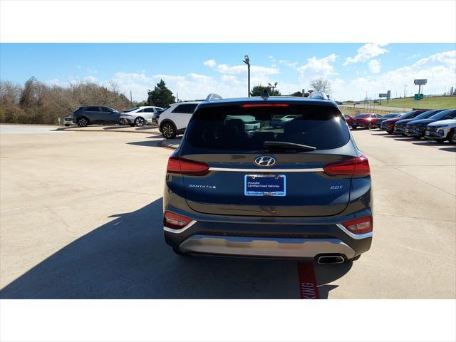 used 2020 Hyundai Santa Fe car, priced at $22,591