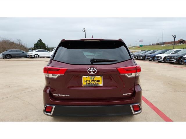 used 2019 Toyota Highlander car, priced at $26,000