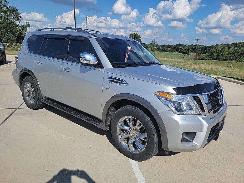 used 2019 Nissan Armada car, priced at $18,000