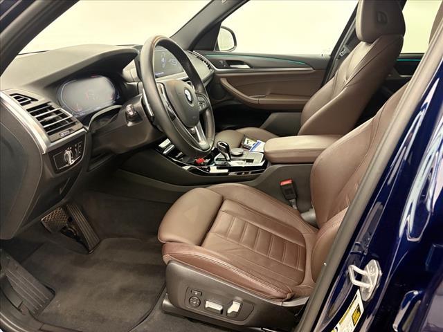 used 2022 BMW X3 car, priced at $34,995