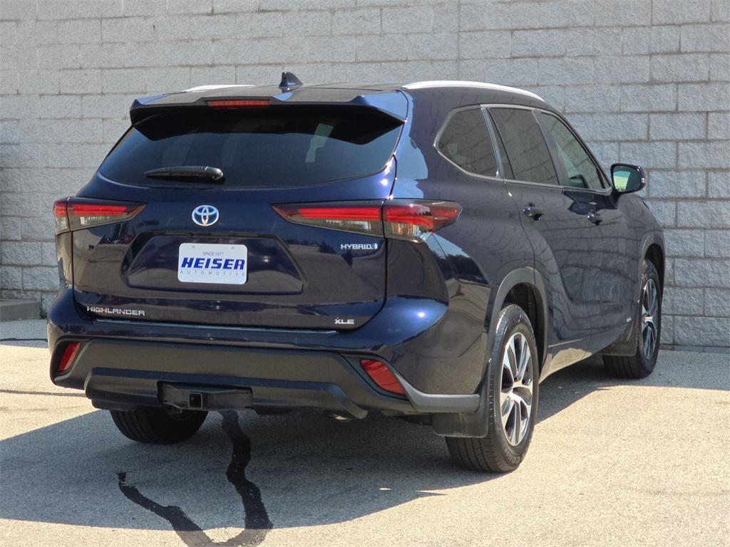 used 2024 Toyota Highlander Hybrid car, priced at $45,782