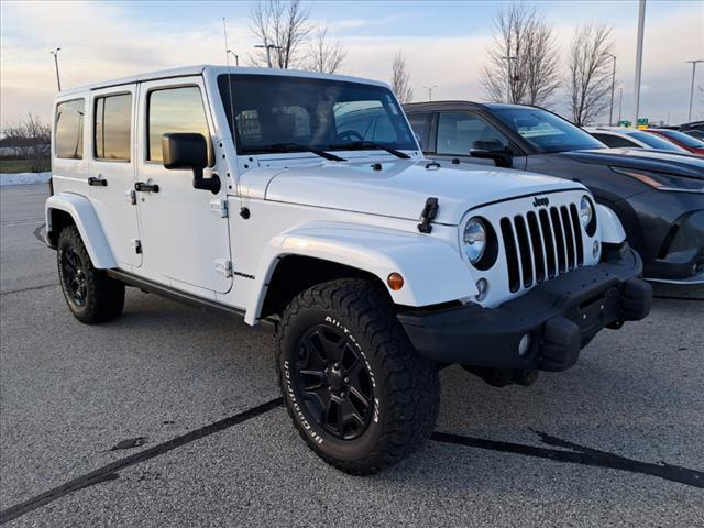 used 2016 Jeep Wrangler Unlimited car, priced at $14,995